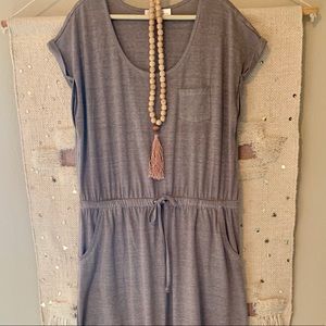 Cinched Waist Maxi Dress